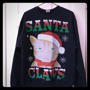 Festive "ugly" sweater